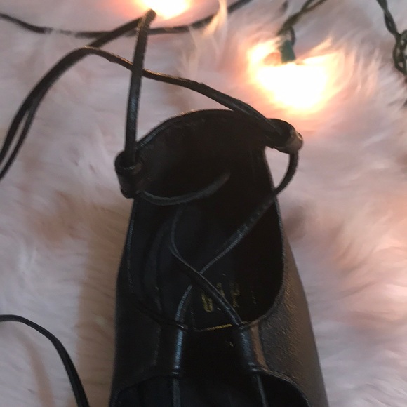 Lace up leg flats - Picture 2 of 4